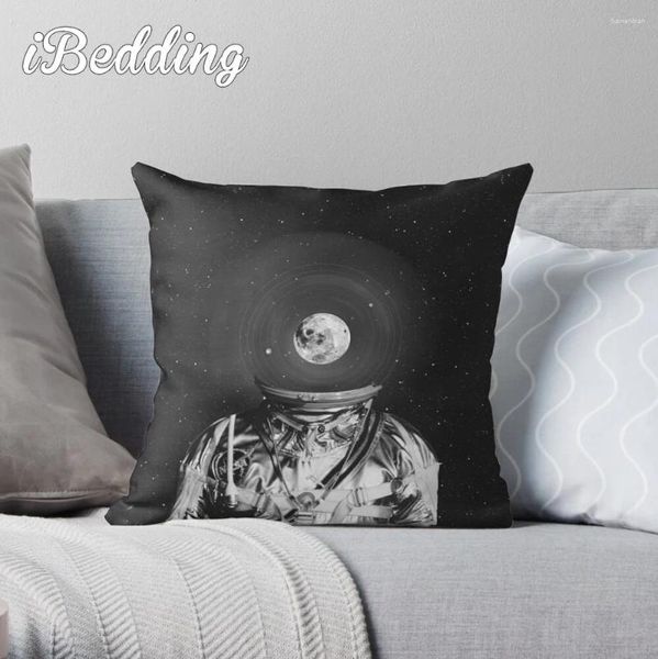 Kissen Black White Collection – Universe Creator Überwurfbezug aus Polyester, Kissenbezug für Sofa, Heimdekoration