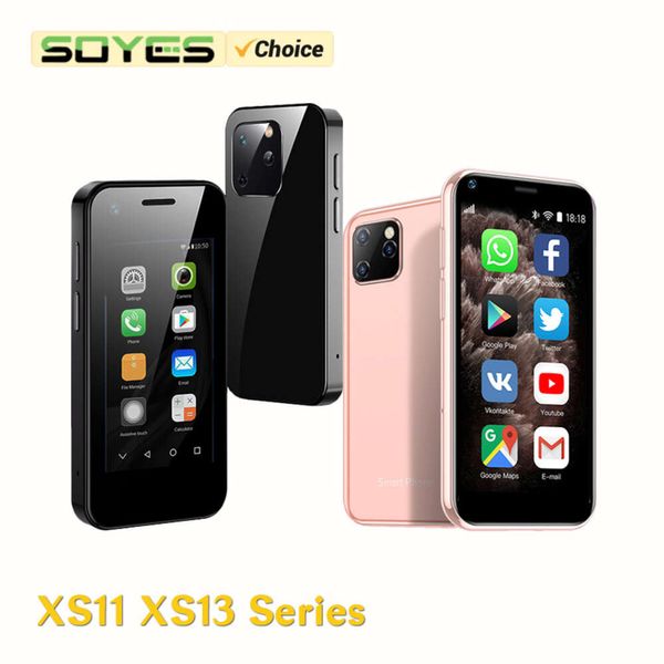 SOYES XS11 XS13 Serie Mini Smartphone Android Schermo HD Dual SIM Slot per scheda TF Fotocamera da 5MP Google Play Store Piccolo telefono cellulare