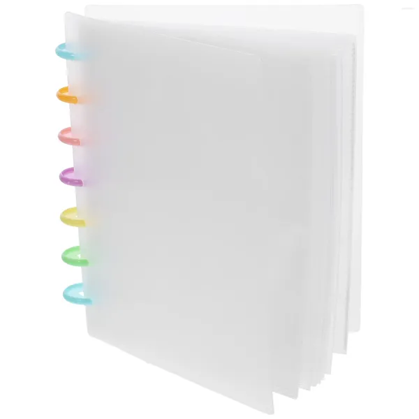 Bottiglie di stoccaggio Matte Po Piccolo libro Pobook Immagine per Pos Pocard Post Holder Four Grid Lovely