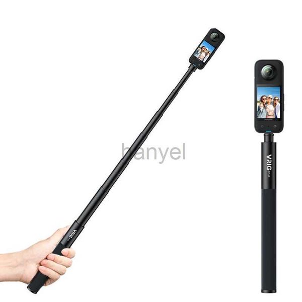 Selfie-Einbeinstative, 131 cm, Action-Kamera, kabelloser Selfie-Stick, ausziehbare Stange, faltbares Einbeinstativ für Insta360 ONE X3 X2 ONE R, Verlängerungsstange 24329