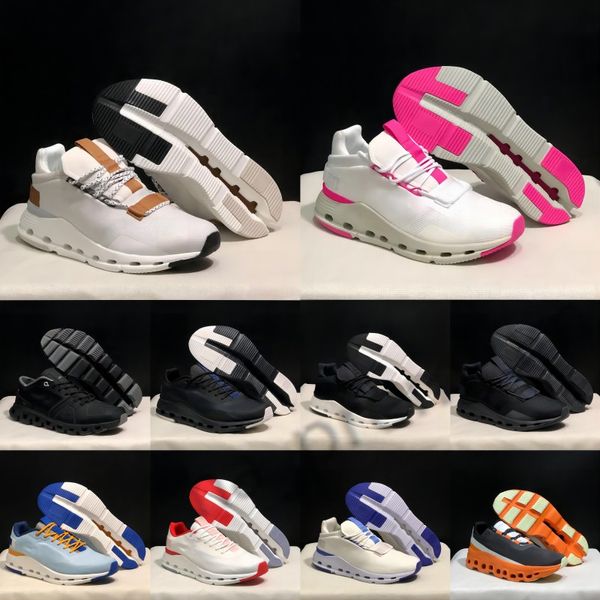 2024 Cloud Athletic Pink 5 x X3 Designer Uomo Donna Scarpe da corsa Nova Nero Bianco Swift Ultra Azzurro Aqua Flyer Surfer Coulds Trainer Scarpe con plateau obk