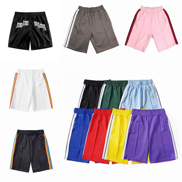 PL-899 Mens Designer Pelmss Shorts Moda Hip-hop Casais Corredores Calças Natação Angalss Shorts Mens Womens Casual Sports Shorts são respiráveis