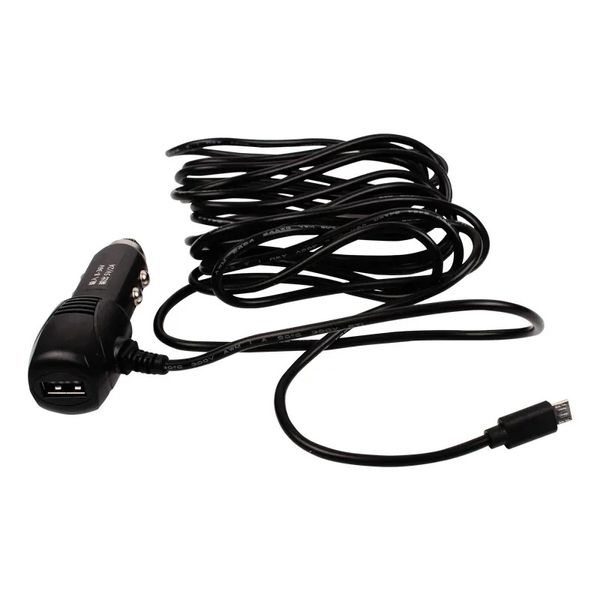 NUOVO 2024 3,5 metri 5V 2.1A Mini Caricatore di auto USB curva con 1 porta USB per autorizzazione GPS per telecamera DVR, ingresso DC 8v-36vfor mini auto USB