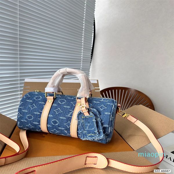 10A Qualidade Famosa designera marca nova Bolsa de Ombro Carteira Azul Lona Pequeno suporte de travesseiro Multicolor Damier Ebene Lona carteiras longas bolsa