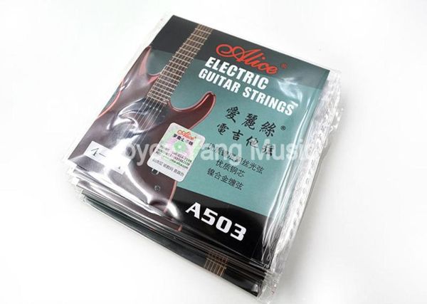 Confezione da 10 corde per chitarra elettrica Alice A503L026 D4th Corda singola avvolta in lega di nichel 1513349