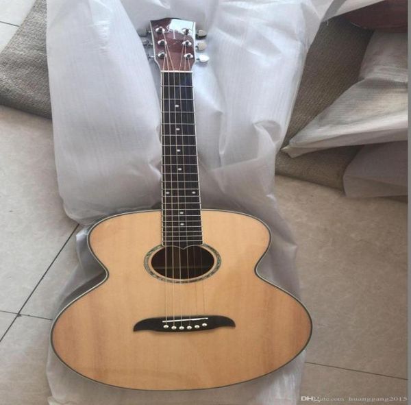 Совершенно новая акустическая гитара 42 YAIRI DY57, баритоновая акустическая гитара натурального цвета 1802088404534