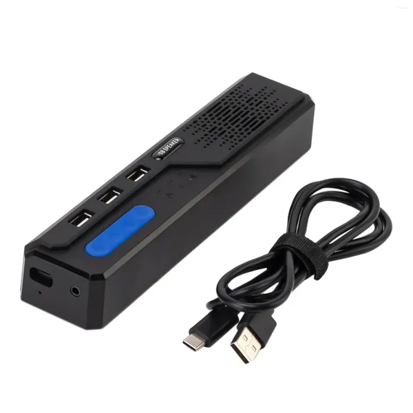 Microfones 2 em 1 alto-falante com microfone USB HUB HD Videoconferência Omnidirecional Mic remoto PC Laptop