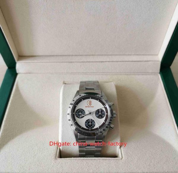 Мужские часы Vine BP Maker 38 мм Cosmograph 6263 Paul Newman с хронографом и секундомером Valjoux 7750 ST19 Механический механизм H6332809