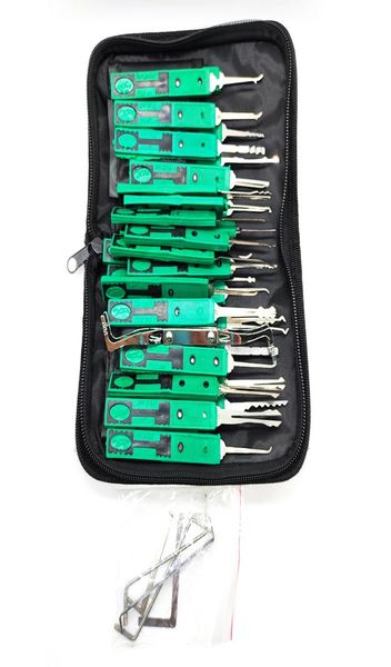 borsa per attrezzi da fabbro KLOM KL307 32 pezzi Loc Pic Tool Superior set di attrezzi manuali per sblocco3176902