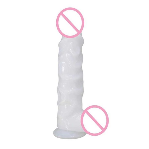 NXY Dildos Dongs Yapay Dildo Süper Büyük Kalın Kadın Protez Penis Varma Kupası Yüksek Kaliteli TPE Malzeme Mastürbator 240330