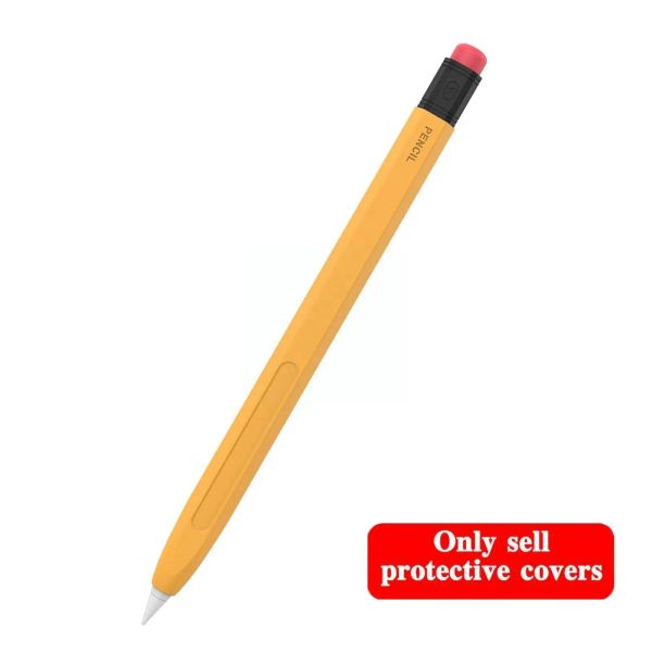 Custodia di protezione in silicone per Apple Pencil 2 per iPad Tablet Pen Stylus Cover Anti-Slip e Anti-Fal Y0U8