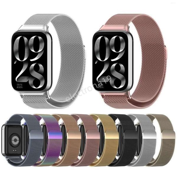 Uhrenarmbänder Metallarmband für Xiaomi Mi Band 8 Pro Smart Accesorios Edelstahlarmbänder 7 Correa Armband