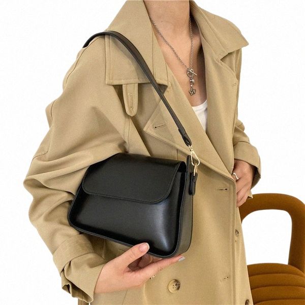 Borse a tracolla di lusso per le donne Borsa a tracolla nera in pelle PU Cartelle beige Frizione Borsa a mano piccola per borse femminili x12Z #