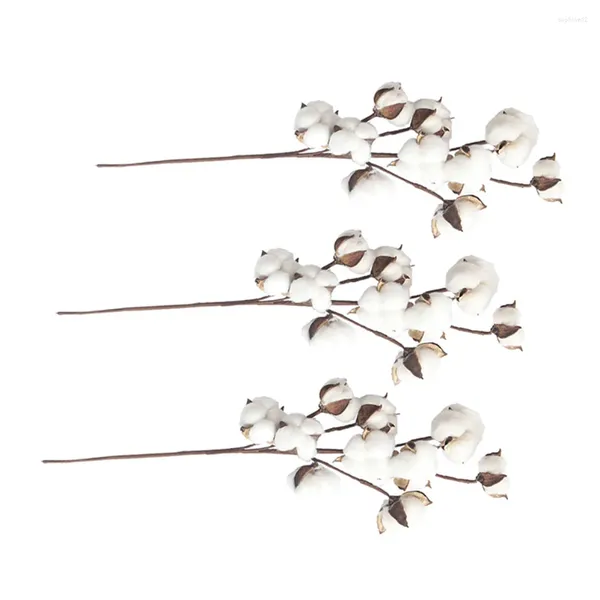 Flores decorativas 10 cabeças decoração de casa enchimento floral simulação flor bambu diy decoração casamento estilo fazenda artificial