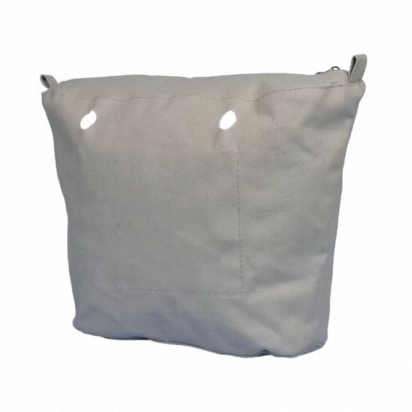 tanqu New Waterproof Inner Bag Organizer Insert Zipper Pocket para Classic Mini Obag Material de lona para O Bag g3o8 #