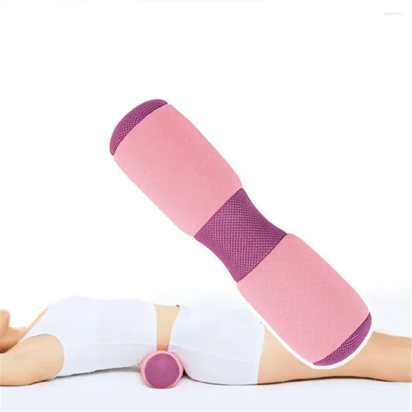 Cuscino a rimbalzo lento Riparazione pelvica Corretta postura della vita Esercizio Yoga Cuscini per colonna in memory foam lombare Leggeri e lunghi