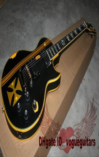 Kundenspezifische metallische Hetfield Iron Cross klassische E-Gitarre OEM-Gitarre C108085672