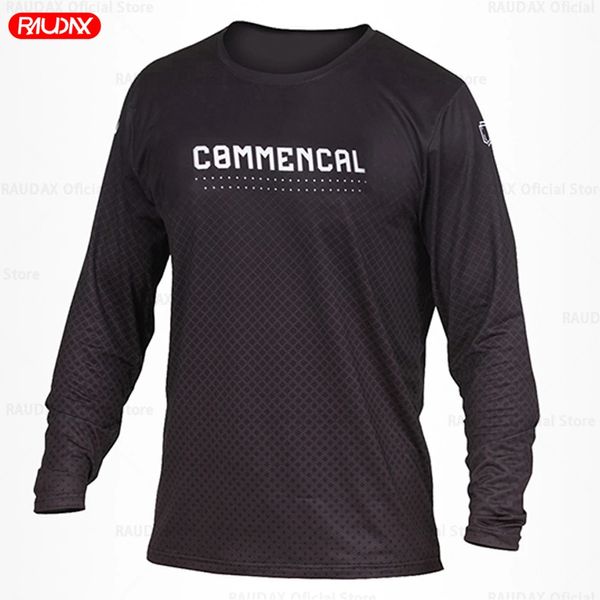 COMMENCAL Maglie da discesa da uomo Camicie da mountain bike Maglia da moto Offroad DH Maglia da motocross Camisetas Enduro 240319