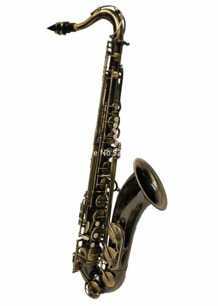 Verkaufe B-Tenorsaxophon, türkisches Messing, hohe F-Taste, professionelles Musikinstrument mit Koffermundstück 5444693