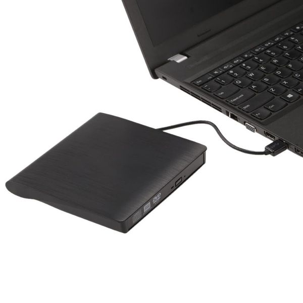 Optische Laufwerke Externes DVD-Laufwerk USB 3.0 DVD-RW CD-RW CD-ROM-Player Brenner Reader Writer Recorder Portatil für I/Book Air/Pro Laptop Otpet