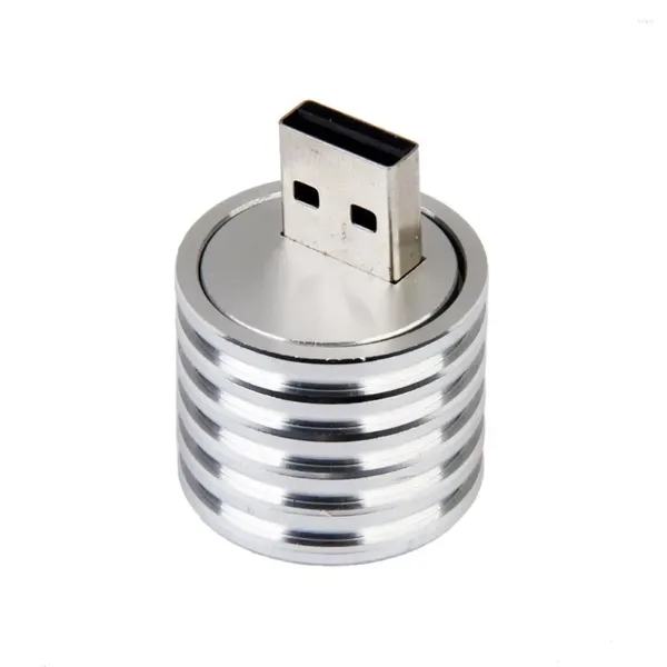 Cucchiai in alluminio 3W USB Portalampada LED Faretto Luce bianca