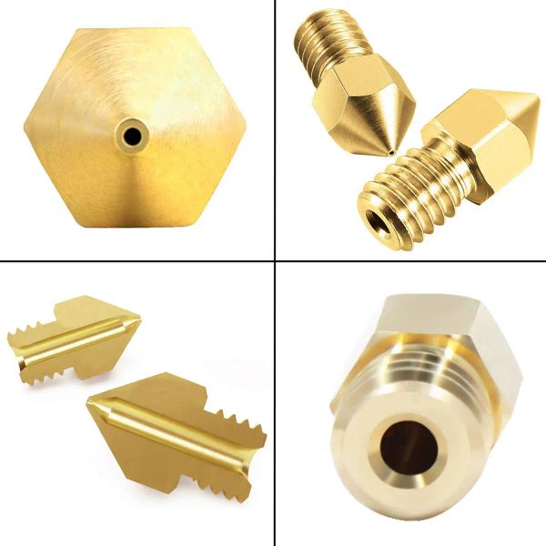 5/10pcs 1,75 mm MK8 MK8 3D Stampante ExtrUder ExtrUder Printiner Head per Anet A8 A8+ Ender 3 3S Pro V2 CR10 Parti di stampante 3D