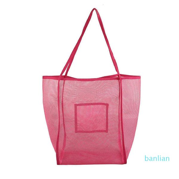 Пляжные сумки, новые красочные летние многоцветные сетчатые сумки для рыбалки, большие вместительные женские сумки ярких цветов, для путешествий на открытом воздухе