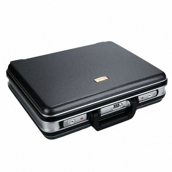 ABS PAS Box Busin Aluminiumlegierung Aktentasche Werkzeuge Instrumente Koffer Pack Informati Werkzeug Reisetasche z6nU #