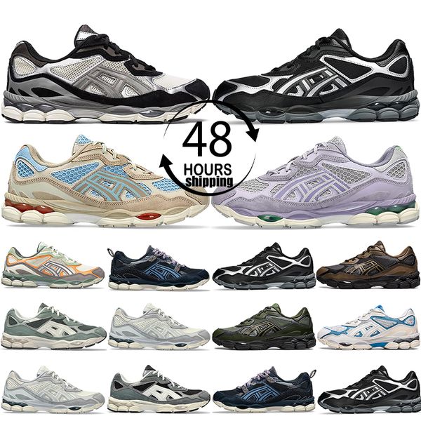 NYC Running Shoes Homens Mulheres Branco Ostra Cinza Folha Rock Escondido NY Preto Vermelho Verde Esportes Ao Ar Livre Sapatilhas Treinadores 36-45 Acs