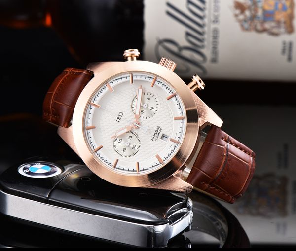 2024 Mens Womens Tissotitys 1853 Watch Designer Luxury Quartz Movement Watchs Qualit размер 42 -мм ремешка из нержавеющей стали Sapphire OROLOGIO MEN PRX. Начатые часы № 08