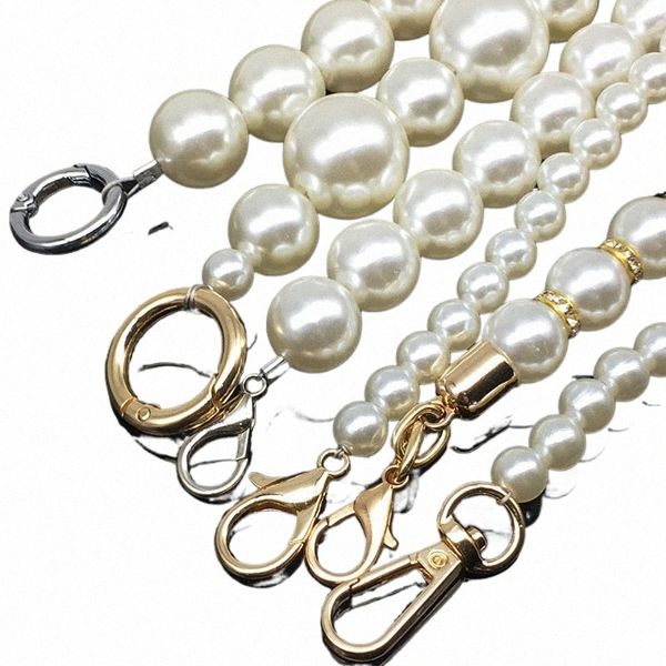Shot/LG Perlenriemen für Taschen, Handtaschengriffe, DIY-Geldbeutel-Ersatz, LG Perlenkette für Umhängetaschenriemen, Perlengürtel 94t5#