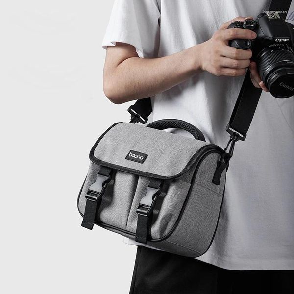 Borse portaoggetti Borsa organizer per fotocamera DSLR mirrorless impermeabile Borsa per fotografia digitale Borsa a tracolla staccabile