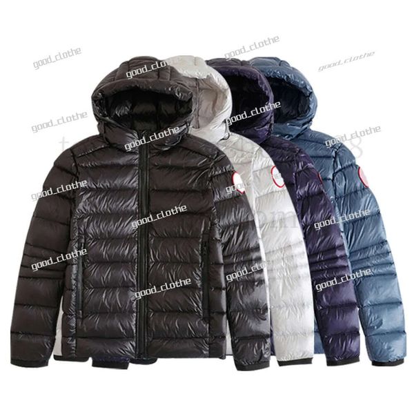 Canadas Goosejacket Donna Lusso Canadese Uomo Piumino Parka Goose Giacche Invernali Designer Felpa con cappuccio Outdoor Leggero Goose Giacche Cappotto Nero Canadas Goosee 378