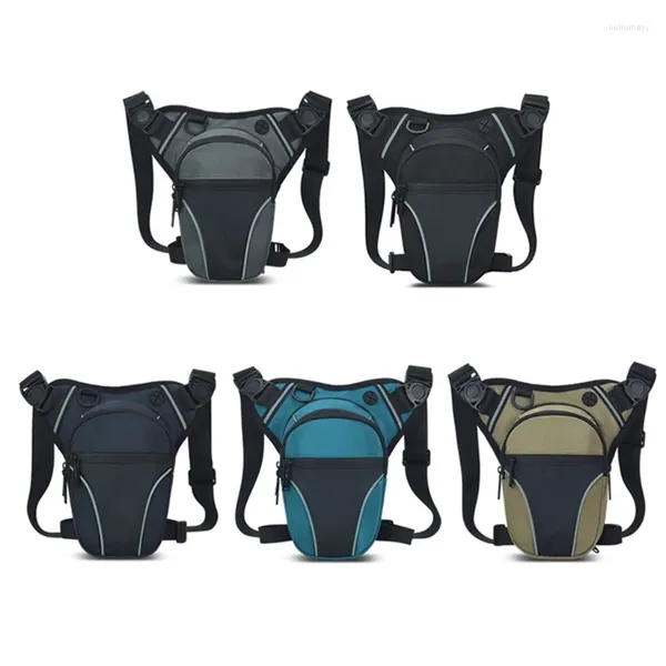 Sacos de cintura Drop Leg Bag Impermeável Coxa Fanny com Cinto para Caminhadas Ciclismo