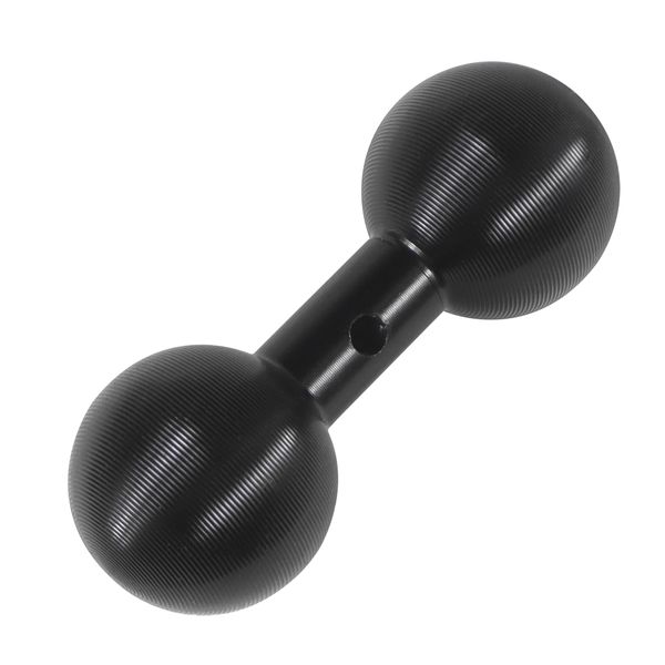 Universal 17 mm/25 mm Ball Kopfbasiszubehör Doppelball Gelenkmontagadapter Anschlusshalter für Autohalter Zubehör