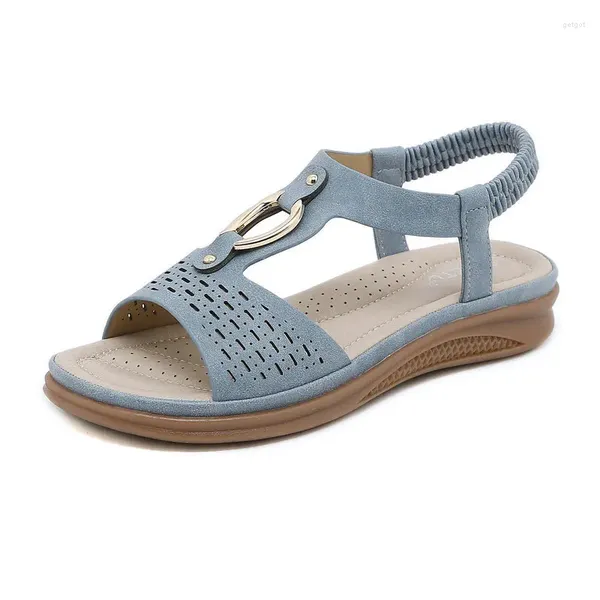 Casual Schuhe 2024 Sommer Frauen Strand Sandalen Flip-Flops Anti-Slip Zange Weibliche Outdoor Große Größe Wohnungen