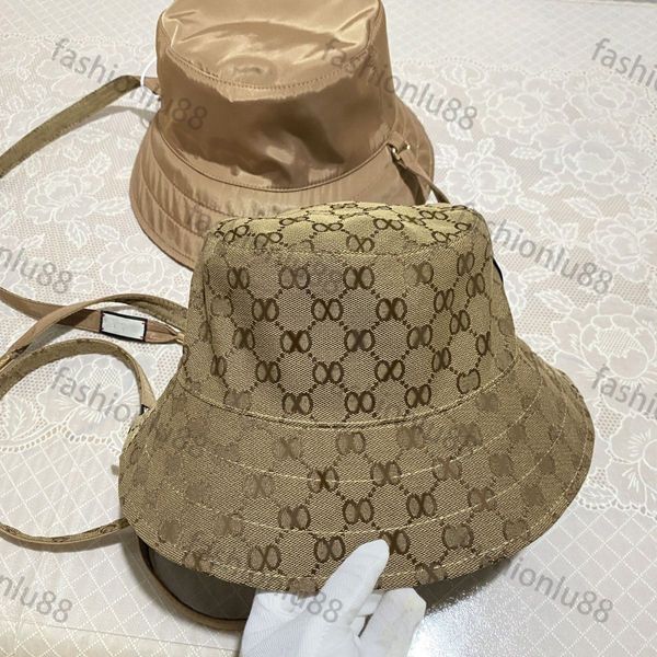 Cappello a secchiello reversibile firmato cappelli estivi bob firmati per uomo donna tela pescatore casquette luxe moda berretto da spiaggia multicolore fa120