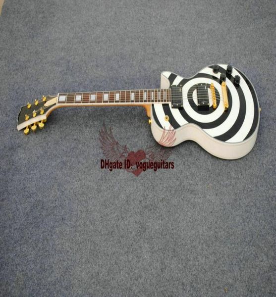 Zakk Wylde bullseye preto EMG captadores ativos 81 85 guitarra elétrica 5516683