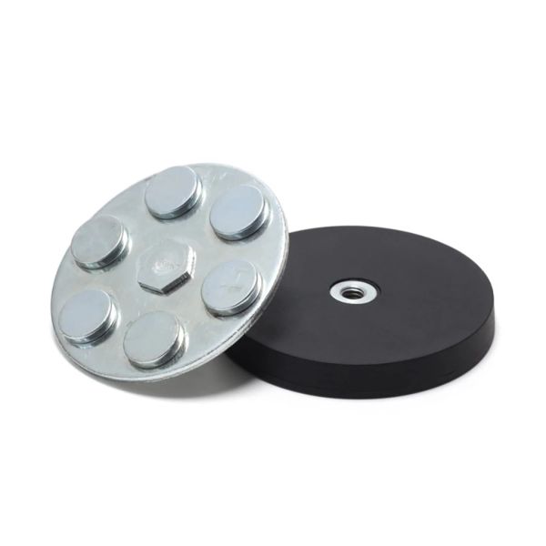 Base magnetica forte d55mm tetto per auto a led corniciatura del supporto per barra per camion per camion fuoristrada fuoristrada supino supino magnete