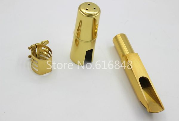 Dukoff Neuankömmling Baritonsaxophon Metall Goldlack Mundstück Musikinstrument Zubehör Größe 5 6 7 8 9 4350516