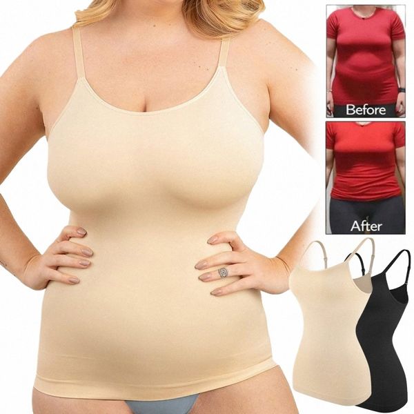 Artı Boyut Bodysuits Dolgun kadın için Camisole Ctumy ctrol shapewear büyük boy vücutlar şişman bayanlar sıkı tulum j3zi#