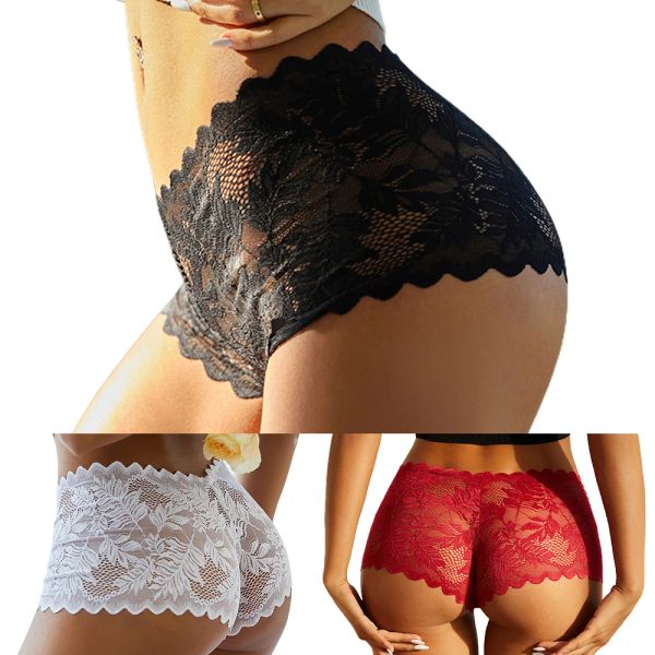 Donne slip in pizzo trasparente vedono attraverso le mutande femminile hipster mini pantaloncini sexy mutandine mutandine mutandine mutandine mutandine manciata boxer tronchi