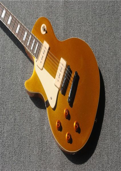 Yeni Var Özel Mağaza Altın Top 1959 Standart Sol El Electric Guitar China Guitar Factory2518389