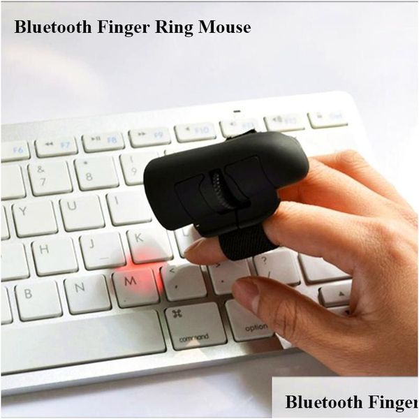 Mouse Smart Bluetooth indossabile Wireless 3D Finger Mouse Gaming Ring per laptop/Pc/tablet Supporto Windows/Ios/Android Drop Delivery Com Ot4P9