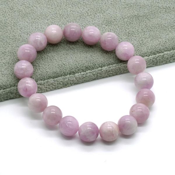 Bracciale Kunzite per donne Braccialetti con pietre curative per mamma Regalo 8''