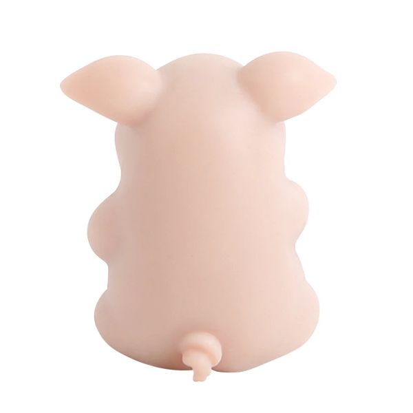 Ivita 5,5 cm Mini giocattoli per maiale rinati in silicone completo con occhi morbidi bambole art art realistiche per bambini regalo di Natale