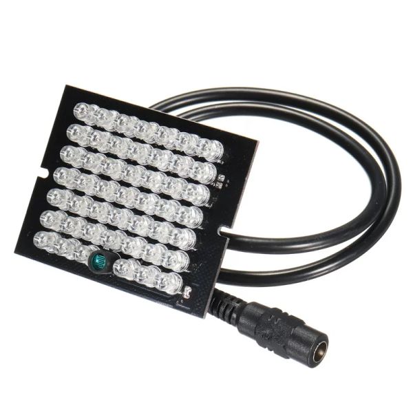 2024 nova dc 12v 48led ir 940nm visão noturna placa de iluminação infravermelha para câmera cctv segurança em casa