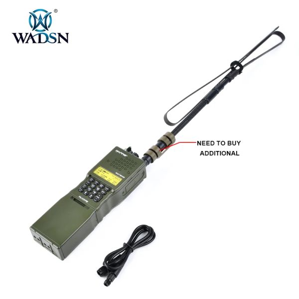 Talkie Wadsn Tactical Military Military Softair Army Radio PRC148 Dummy Case Antenna Paket Talkie Walkie PRC152 Interphonesmodell