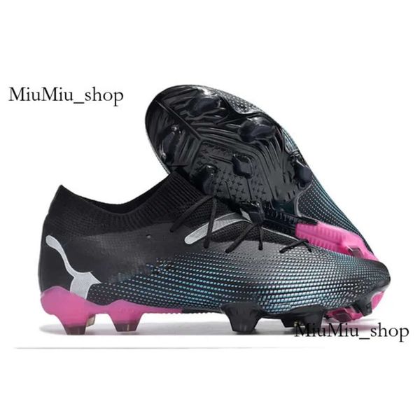 PM Soccer Shoes Future 7 FG Феноменальная упаковка чернокожие белые розовые футбольные плиты тизер Ultimate Club Navy Lovable FTR Boots 767