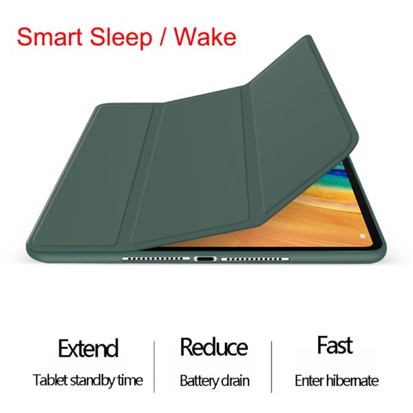 Custodia intelligente per Lenovo Tab M10 HD (2a Gen) 10.1 '' TB-X306 Copertura silicone FHD 10.1 TB-X605F X605C Flip Solft Wake Up Coque Gift